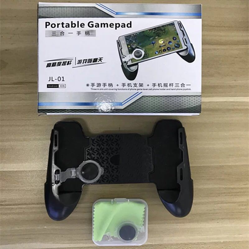 Hot models Triple Eat chicken mobile phone game Handle Bracket function Dissipate heat Handle Scalable Grip