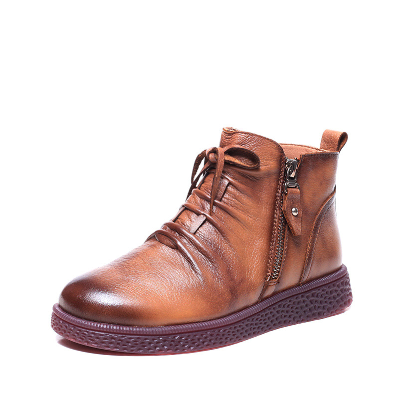 Bottes femme en En cuir - Ref 3355105 Image 8