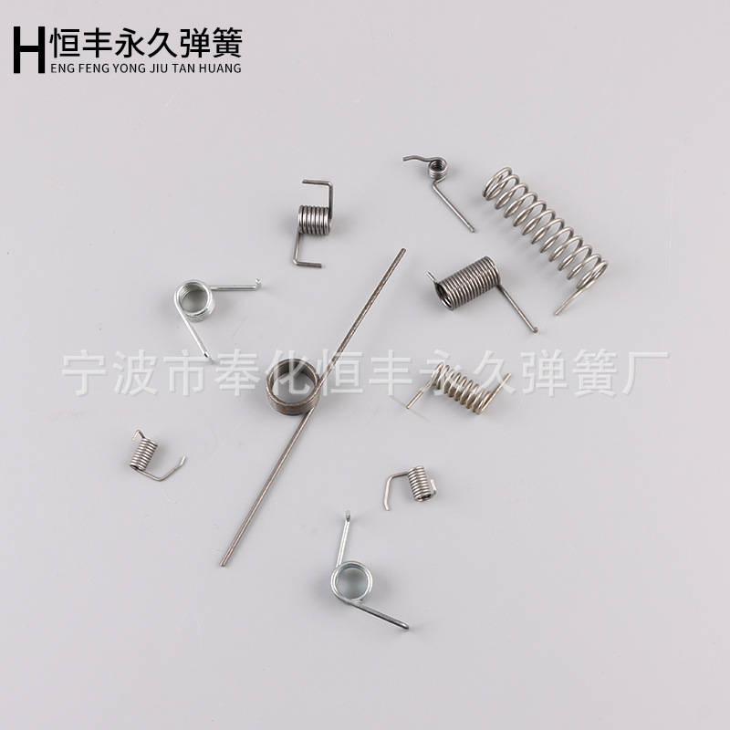 大量批发 新品发布 扭簧 夹子扭簧 加 工定 做弹簧 异形弹簧