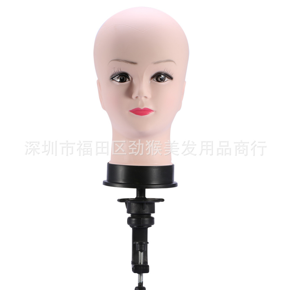 成人头模 特软教习头 模特头光头 假人头 头模展示 模特头道具-阿里巴巴
