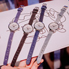 Brand fashionable trend watch for leisure, Korean style, simple and elegant design