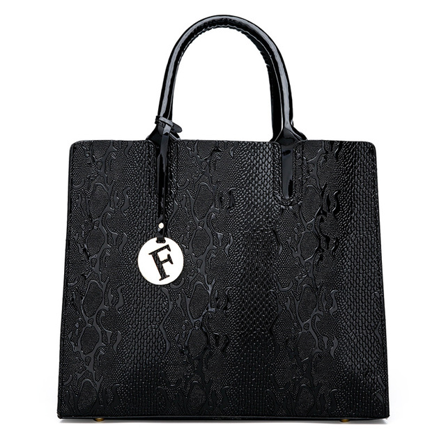 new women’s bags fashion snake-pattern bags with one shoulder 