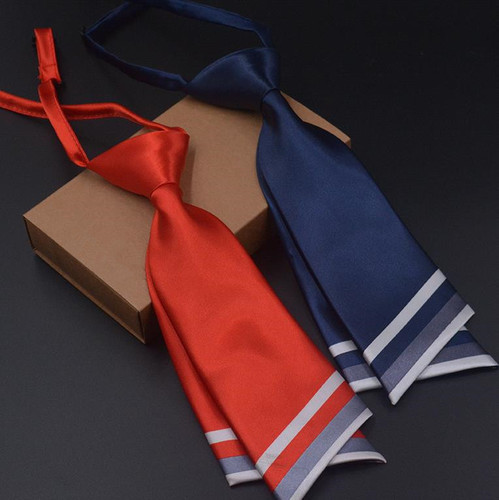 Korean version of professional formal wear for women small tie Japanese bow tie college style collar flower performance event bow student