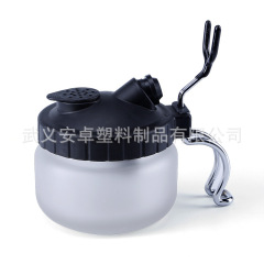 Spray pen cleaning bottle scraper needle cleaning brush cleaning kettle metal pen holder ink waste collection kettle cross-border hot sale 