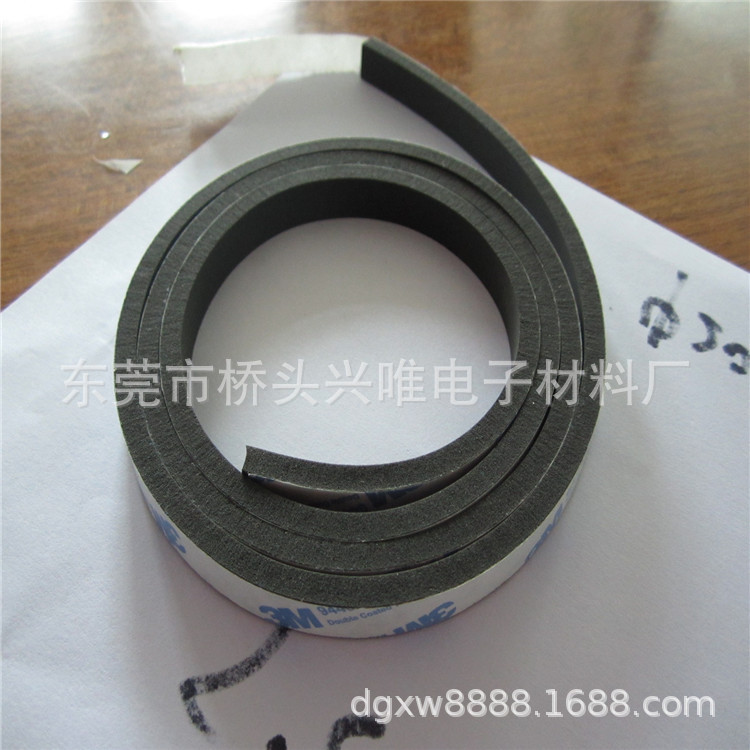 厂家直销各种防水CR泡棉垫 防水氯丁泡棉条 防火CR国产泡棉垫