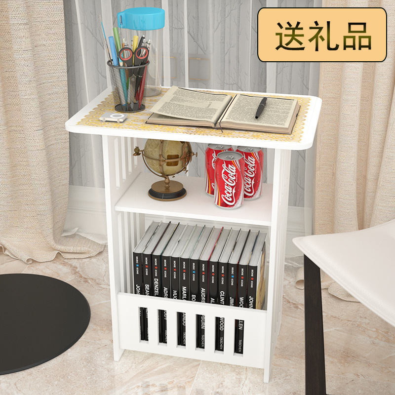 Mesa de café simple casa balcón sala de estar Mini Mesa Redonda apartamento pequeño ocio simple mesa cuadrada dormitorio mesita de noche