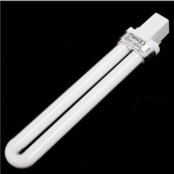 Nail supplies wholesale 9W Electronic Tube UV tube UV phototherapy machine tube U-shaped