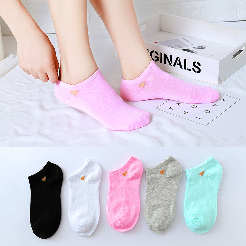 Spring, Ms. Korean Candy Color Love, Socks, Short Tube, Potters, Socks, Socks, Solar, Socks, Autumn Socks