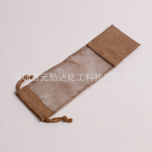 供应拉绳束口透明pvc麻布带 广告礼品麻布袋 拉绳袋批发-阿里巴巴