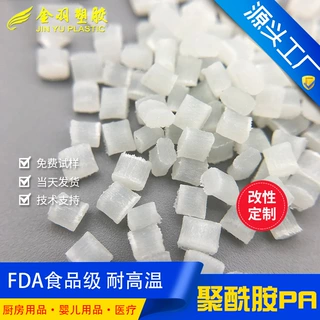 工厂自产 食品级尼龙 PA66本色  耐高温过FDA标准 餐具厨具尼龙料