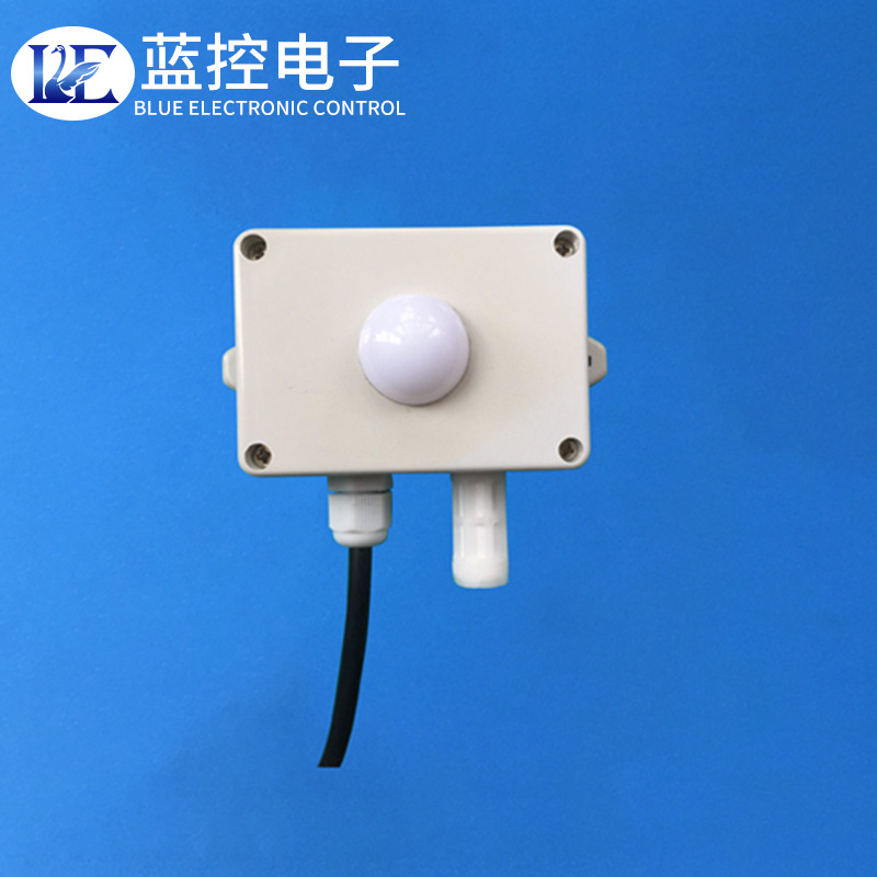 厂家供应防水温湿度短探头 室内外壁挂式数显农用温湿度变送器