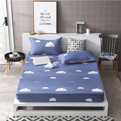 wholesale dustproof Bed cover Cartoon printing Brushed Simmons Protective cover mattress smart cover On behalf of