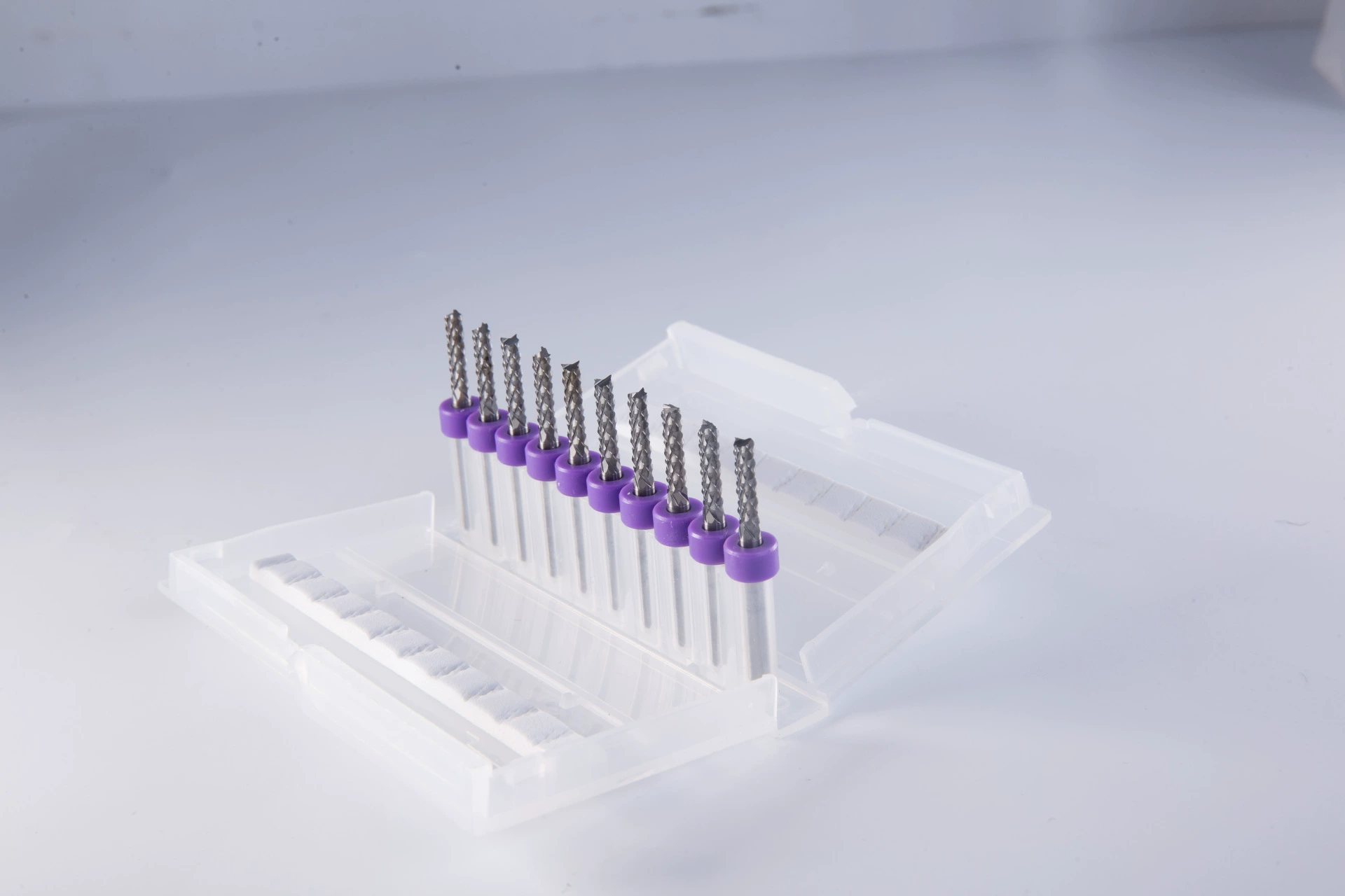 Вольфрамовая сталь PCB фрезы печатная плата гравировальный резак Гун резак Кукуруза фрезы концевые фрезы рыбий хвост фрезы