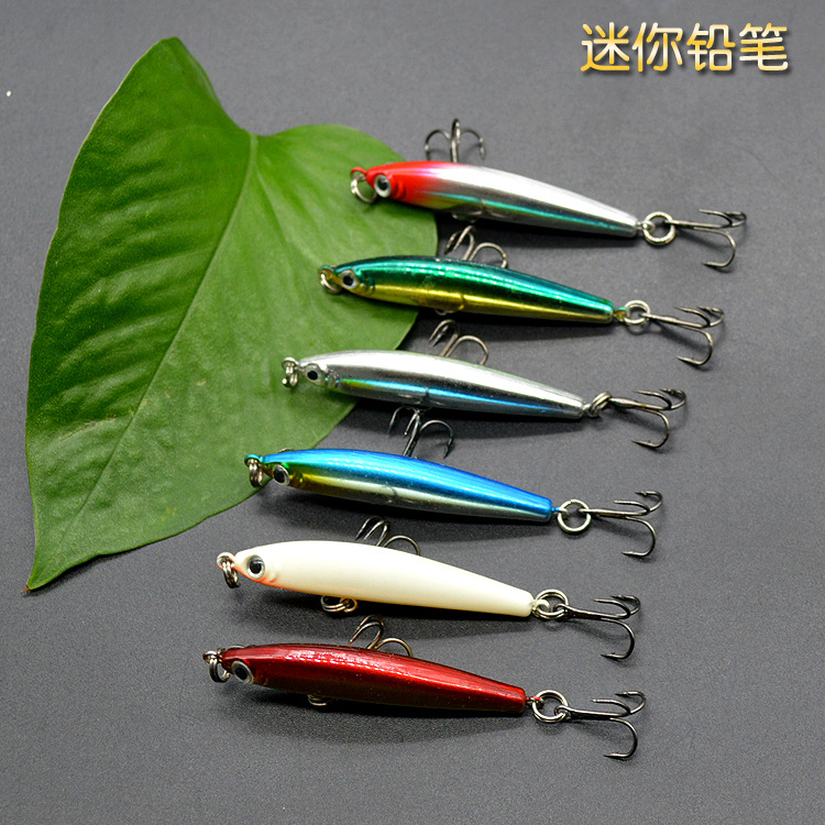 Sinking Minnow Lures shallow diving minnow baits bass trout Fresh Water Fishing Lure