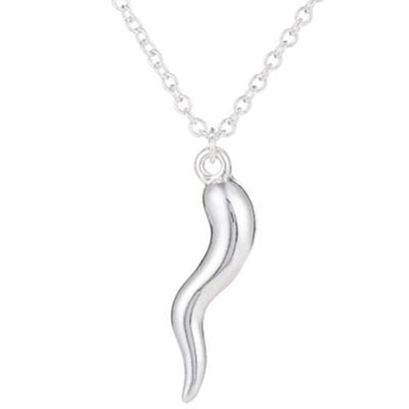 S Curve Necklace Marine Small Conch Small Shell Pendant Necklace Female Clavicle Chain Small Pepper Necklace display picture 7