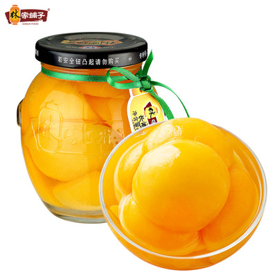 林家铺子 糖水黄桃罐头360g*6罐|ms
