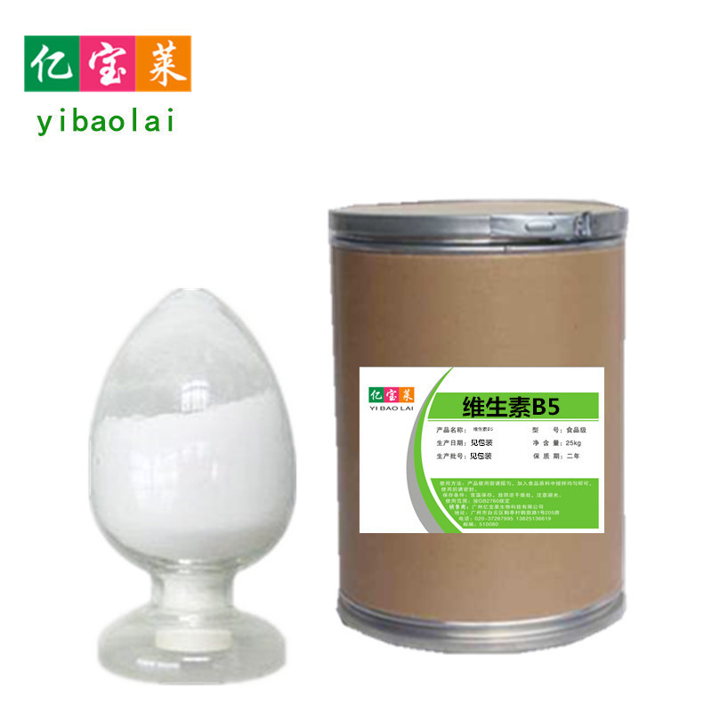 现货供应 食品级 D-泛酸钙 维生素B5 营养强化剂