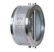 不锈钢蝶式止回阀，对夹式止回阀，H76W逆止阀DN125DN150