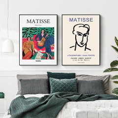 Henri Matisse Nordic Style Dining Room Decorative Painting TV Stand Desk Top Picture Matisses Famous Wall Painting