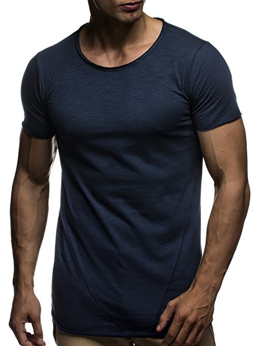 New Men's Casual Fashion Patchwork T-Shirt Men's Summer Casual Sports Short-Sleeved T-Shirt