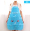 Cartoon transparent apron, waterproof fashionable kitchen, bib sleevless PVC, Korean style, wholesale