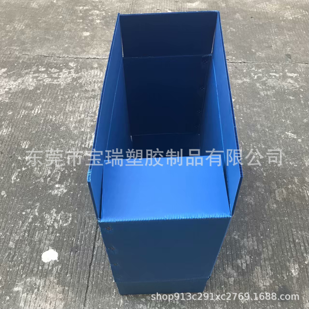 定制中空板周转箱 PP塑料瓦楞可折叠中空板箱 中空板纸箱