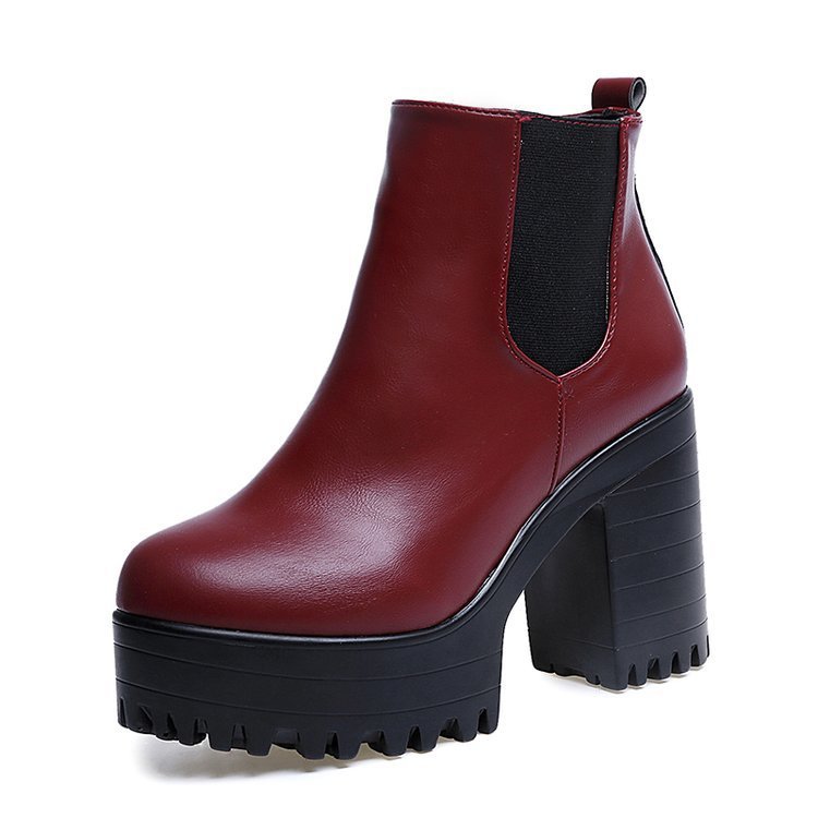 Bottes femme YUYA en PU artificiel - Ref 3354872 Image 16