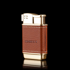 Baicheng Saibao 3# pipe creative personality open flame lighter oblique fire metal cigarette lighter men's smoking accessories wholesale