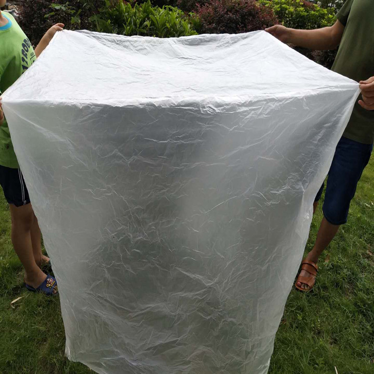 大规格PO四方袋设备塑料罩四方袋pe透明方底立体袋机器防尘防潮袋