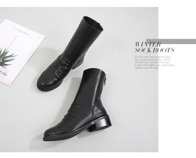 Bottes femme HUI HUIMEI en Microfibre - Ref 3354796 Image 22