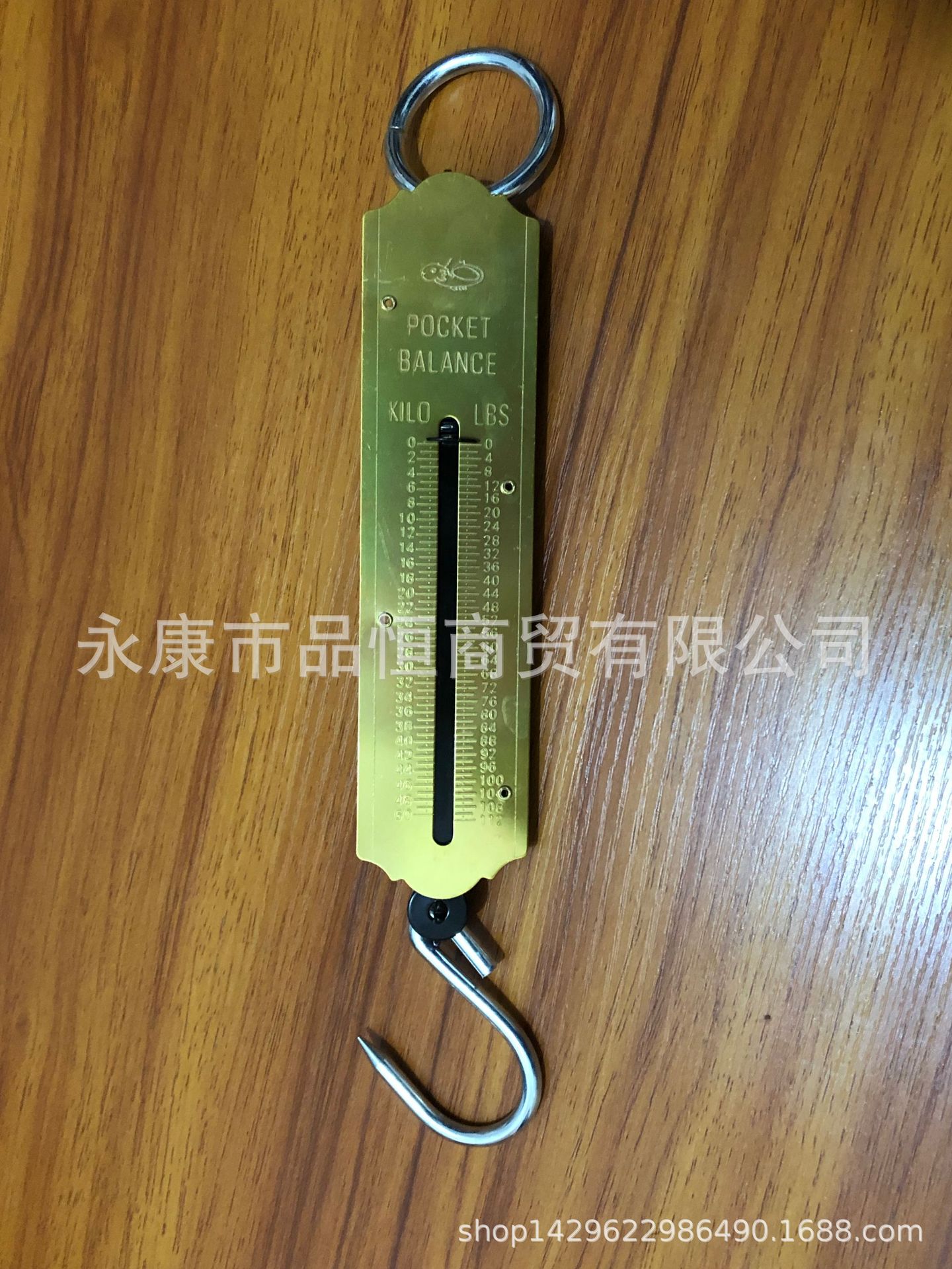 50kg机械弹簧秤拉力称测力计管子称 勾秤 吊秤112LBS 磅-阿里巴巴
