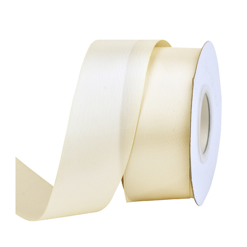 Yao Ming cinta al por mayor de una sola cara cinta de poliéster de satén DIY embalaje accesorios de ropa 75mm600-675