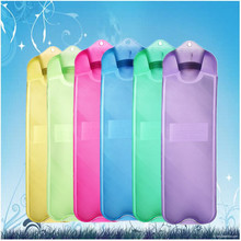 厂家直销保健热水袋按摩暖手宝PVC暖水袋长条形热水袋暖宝宝