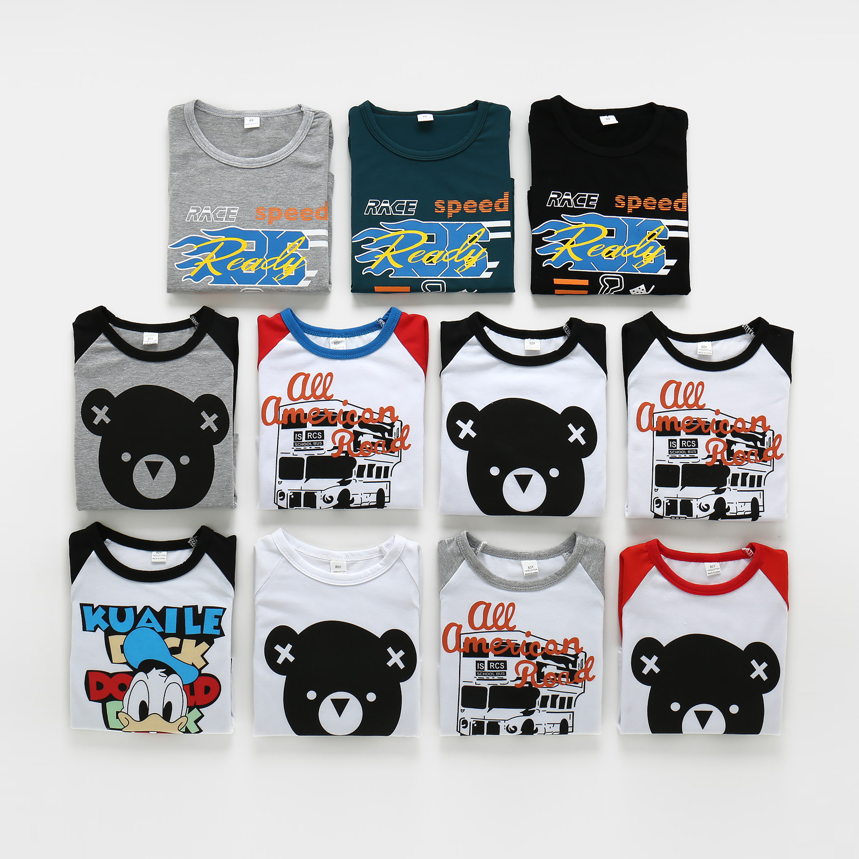 2018 Europe and America Cross border Children's clothing summer new pattern Children's clothing Short sleeved Children's clothing Cartoon pattern Manufactor wholesale