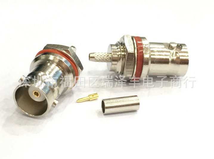 供应RF视频母头BNC-C-KY1.5接RG174/316电缆同轴连接器