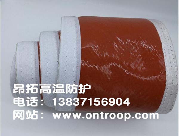 红色搭扣式耐高温防火套管，量身定制，欢迎选购