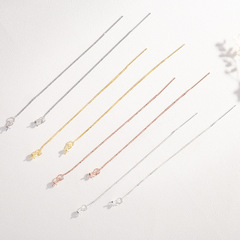 純銀部品925純銀耳線吊り盤純銀耳飾り耳線真珠トレイ工場直販