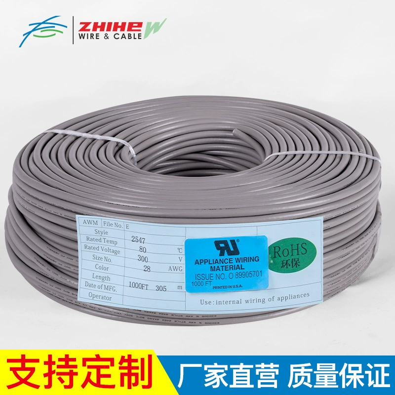 Electronic wire UL2547 shielded wire RVVP control cable signal network wire fire-resistant engineering sheathed wire harness