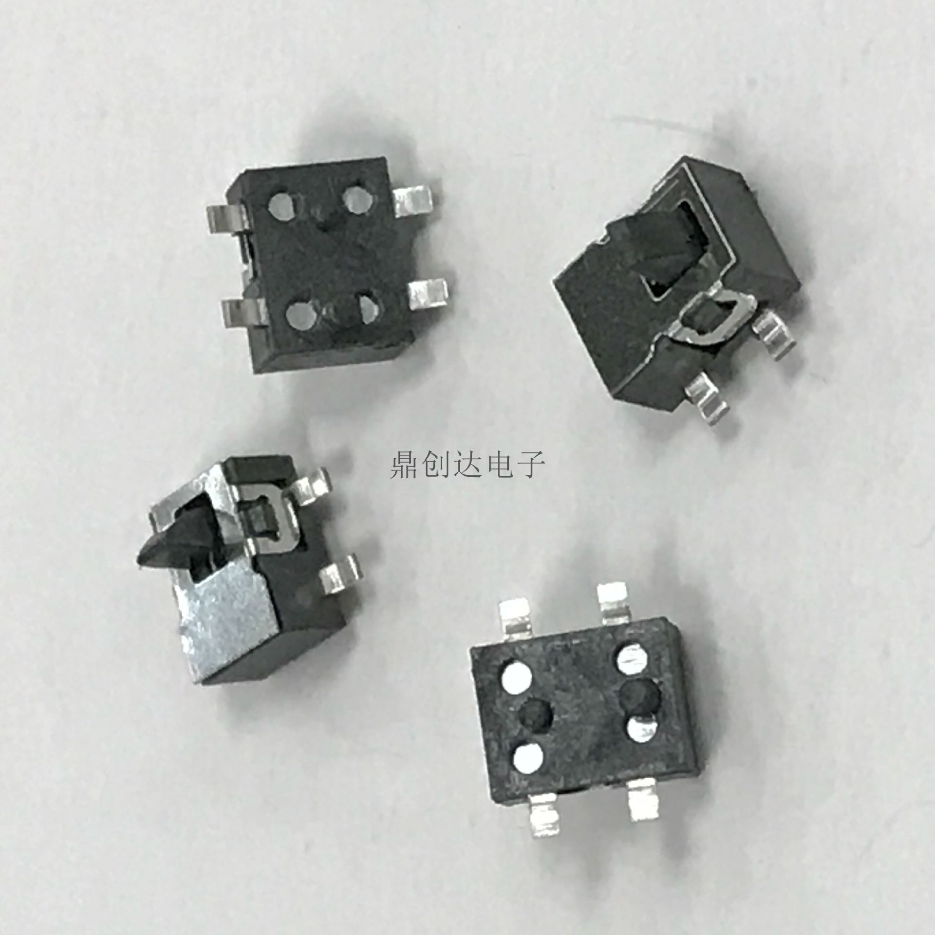 检测开关TS10复位开关 编码 按键开关 贴片 4脚 有定位