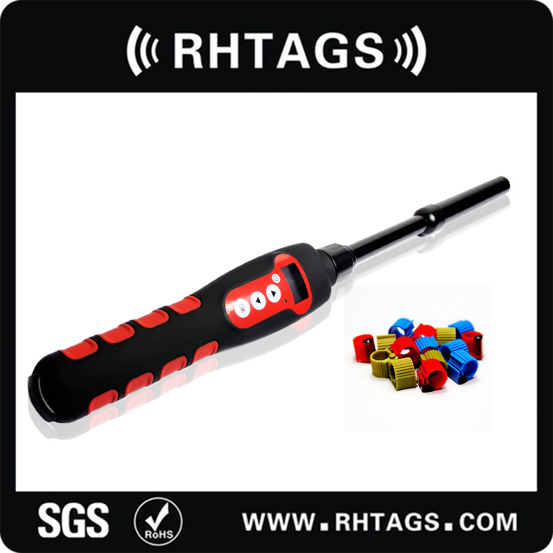 RFID动物耳标手持机EMID FDX-B猪耳标 工业电子耳标手持机
