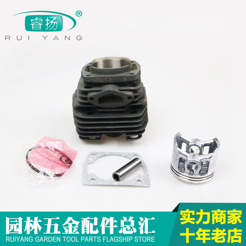 批发 58油锯套缸汽缸 油锯气缸总成 52/58 油锯缸体