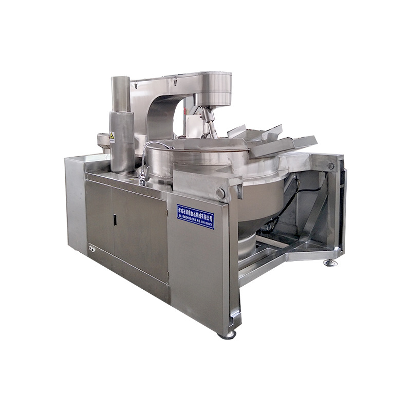 新款推荐干锅酱调味料搅拌炒锅 中央厨房设备油焖大虾电加热炒锅