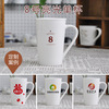 Creative bone porcelain ceramic cup with Gaga Mark Cup Coffee Tea Cup Gift Advertising Cup LOGO