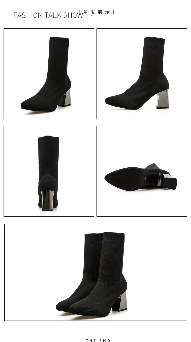 Bottes femme en Tissu - Ref 3355537 Image 18