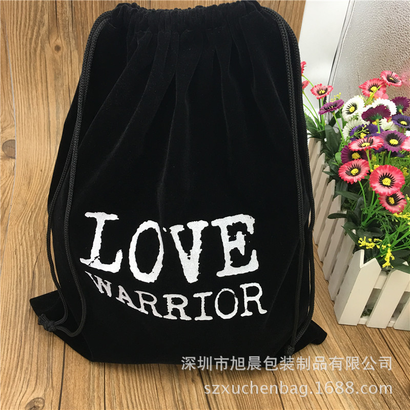 大尺寸手提包黑色绒布防尘袋 运动产品绒布包装袋 束口绒布袋现货-阿里巴巴