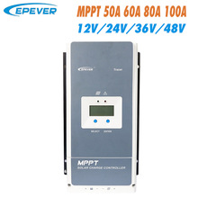 mppt太阳能控制器50A60A80A100A太阳能板充电控制器可用铅酸锂电