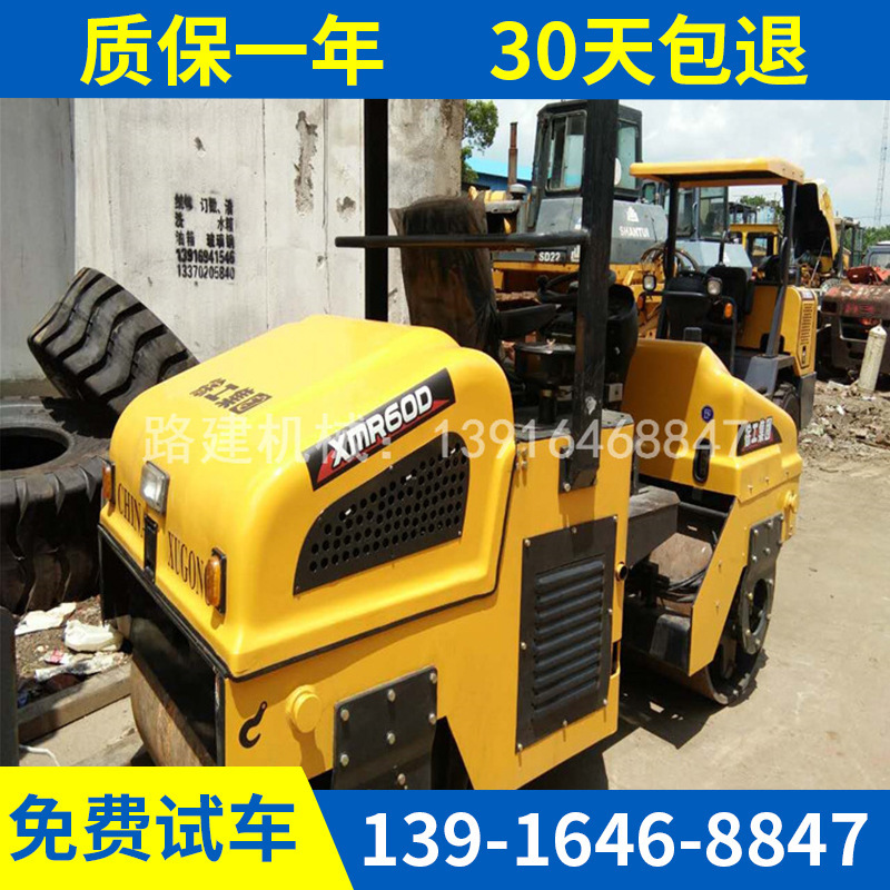 外贸出口二手压路机小型徐工双钢轮振动价格江西 3 4 6吨  双钢轮