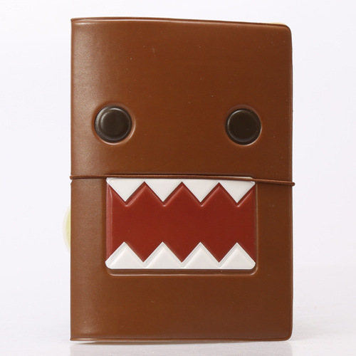 Domo Kun Cartoon Embossed Passport Cover for Travel Abroad Passport Holder Document Passport Protection Case