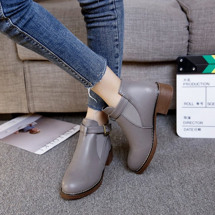 Bottes femme en PU artificiel - Ref 3354924 Image 10