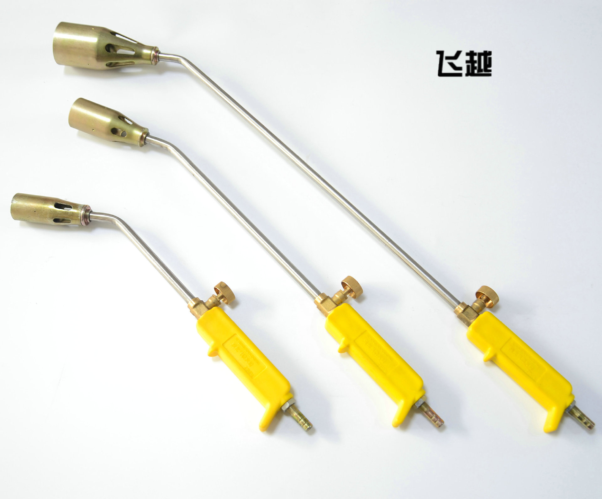 厂家直销 单双开关喷火枪头 液化气喷枪家用不锈钢煤气喷火枪